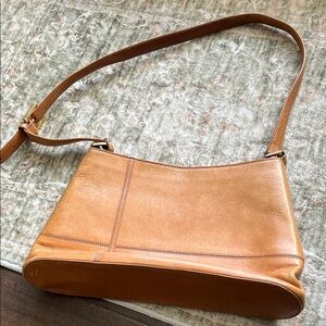 Etienne Aigner Tan Leather Mini Bag